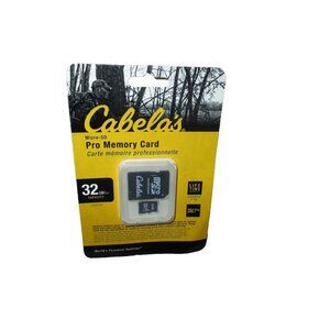 CABELAS 32 GB Micro SD Pro Memory Card CMSD375 32GB